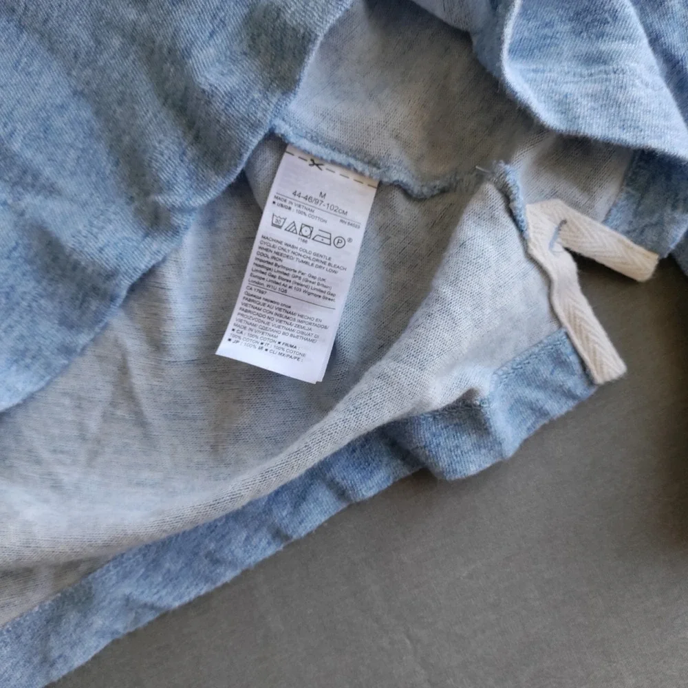 Banana Republic Heritage Collection Blue Heather Button Long‎ Sleeve Shirt Men M